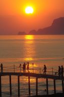 Sunset in Alanya (Turkey)