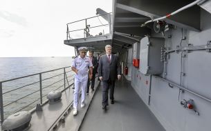 Petro Poroshenko and Igor Voronchenko