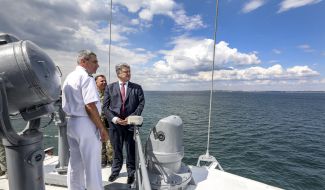 Stepan Poltorak, Petr Poroshenko and Igor Voronchenko