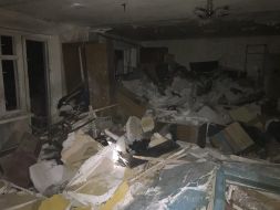 Последствия взрыва в квартире