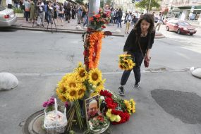 The action of the memory of Pavel Sheremet