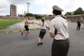 Selection of candidates for participation in the 43rd Marathon of the US Marine Corps