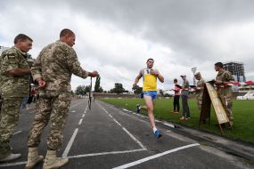 Selection of candidates for participation in the 43rd Marathon of the US Marine Corps