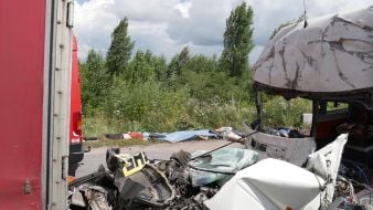 Consequences of a large-scale accident at the Kiev-Chop highway