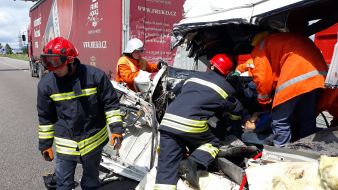 Accident on the highway Kiev-Chop in the Zhytomyr region