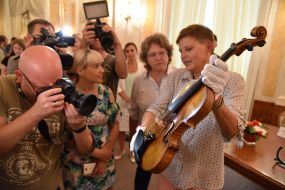 Оригінальна власна скрипка Вольфганга Амадея Моцарта