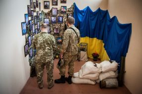 Photos of the dead soldiers