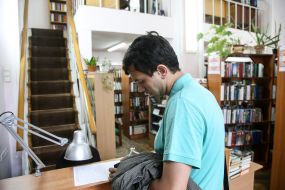 Collection of signatures for the preservation of the library in its historical premise