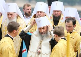 Moleben on Volodymyr's hill