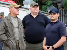 Yuriy Allerov, Andriy Krischenko and Oleksiy Biloshitsky