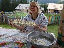 Master class for the production of cheese grasshoppers