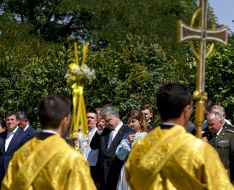 The participants of the procession