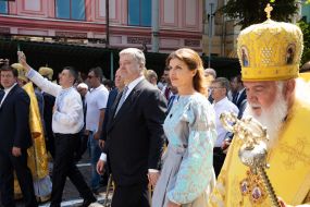 The participants of the procession