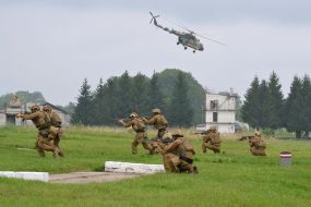 Specific demonstrations by special-purpose groups