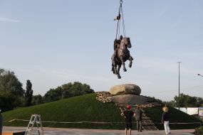 Creation of a monument to the hero Ilya Muromets