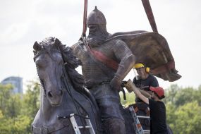 Creation of a monument to the hero Ilya Muromets