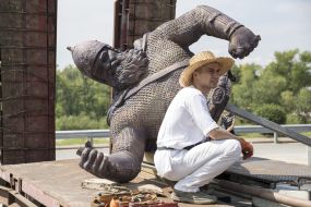 Creation of a monument to the hero Ilya Muromets