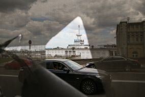 River Station building in Kiev