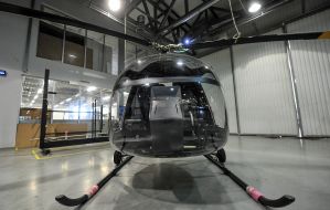 Helicopter of light sample at the enterprise "Cesara"