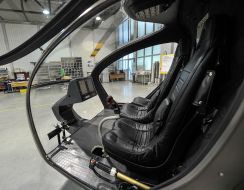 Helicopter of light sample at the enterprise "Cesara"