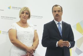Vasyl Kirillich, Natalia Chaban