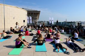 Event "Sport morning with Miss Ukraine"