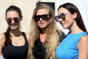 Polina Tkach, Irina Galai and Victoria Kyose