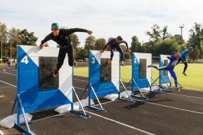 Ukrainian Cup on fire and sport