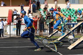 Ukrainian Cup on fire and sport