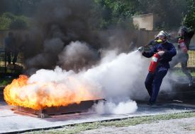 Ukrainian Cup on fire and sport