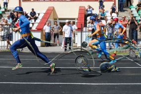 Ukrainian Cup on fire and sport