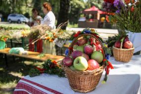 A basket of apples