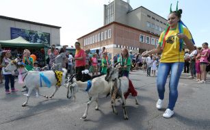 Участники фестиваля "Коза-фест"