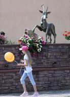 Памятник козе