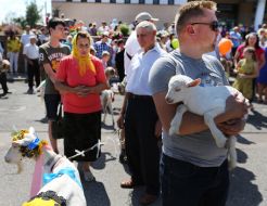 Участники фестиваля "Коза-фест"