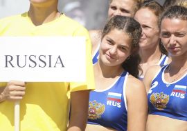 IV European Beach Volleyball Championship among athletes with hearing impairment in Kiev