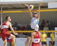 IV European Beach Volleyball Championship among athletes with hearing impairment in Kiev