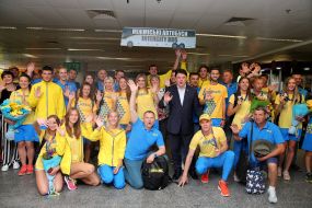 Meeting of the Ukrainian national team