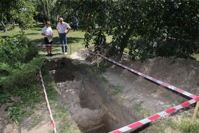 Discovery of the remains of the fortifications of the XII century