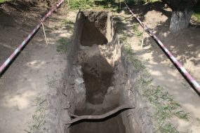 Discovery of the remains of the fortifications of the XII century