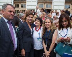 Марина Порошенко та Олег Синютка