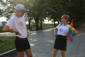 LGBT Marsh and Action "For Traditional Values"