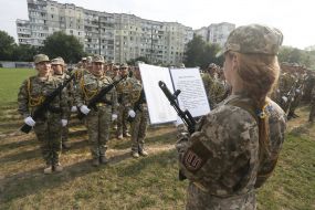 Выпускница Национального университета обороны
