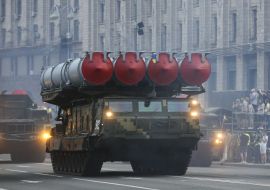Launcher of S-300 B1 SAM