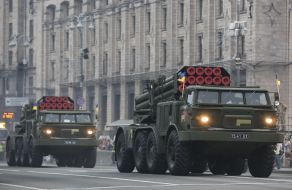 Uragan self-propelled multiple rocket launcher system