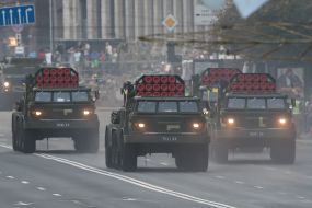 Uragan self-propelled multiple rocket launcher system
