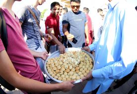 The celebration of Kurban Bairam