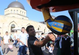 Attraction "Boxing pear"