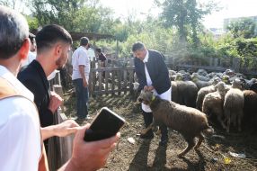 The celebration of Kurban Bairam