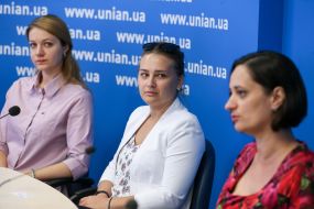 Участники пресс-конференции